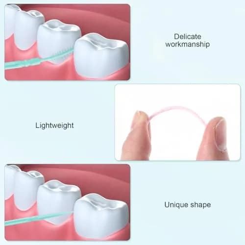 EXCEART Disposable Interdental Toothpicks 1000pcs | Portable Oral Cleaner for Teeth & Gums thumbnail 4