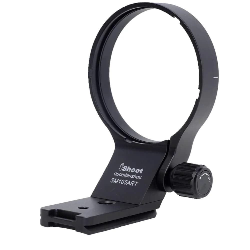 iShoot 82mm Metal Tripod Mount Ring Lens Collar for Sigma 105mm F1.4 DG HSM & 100-400mm DG DN OS | Arca-Swiss Fit