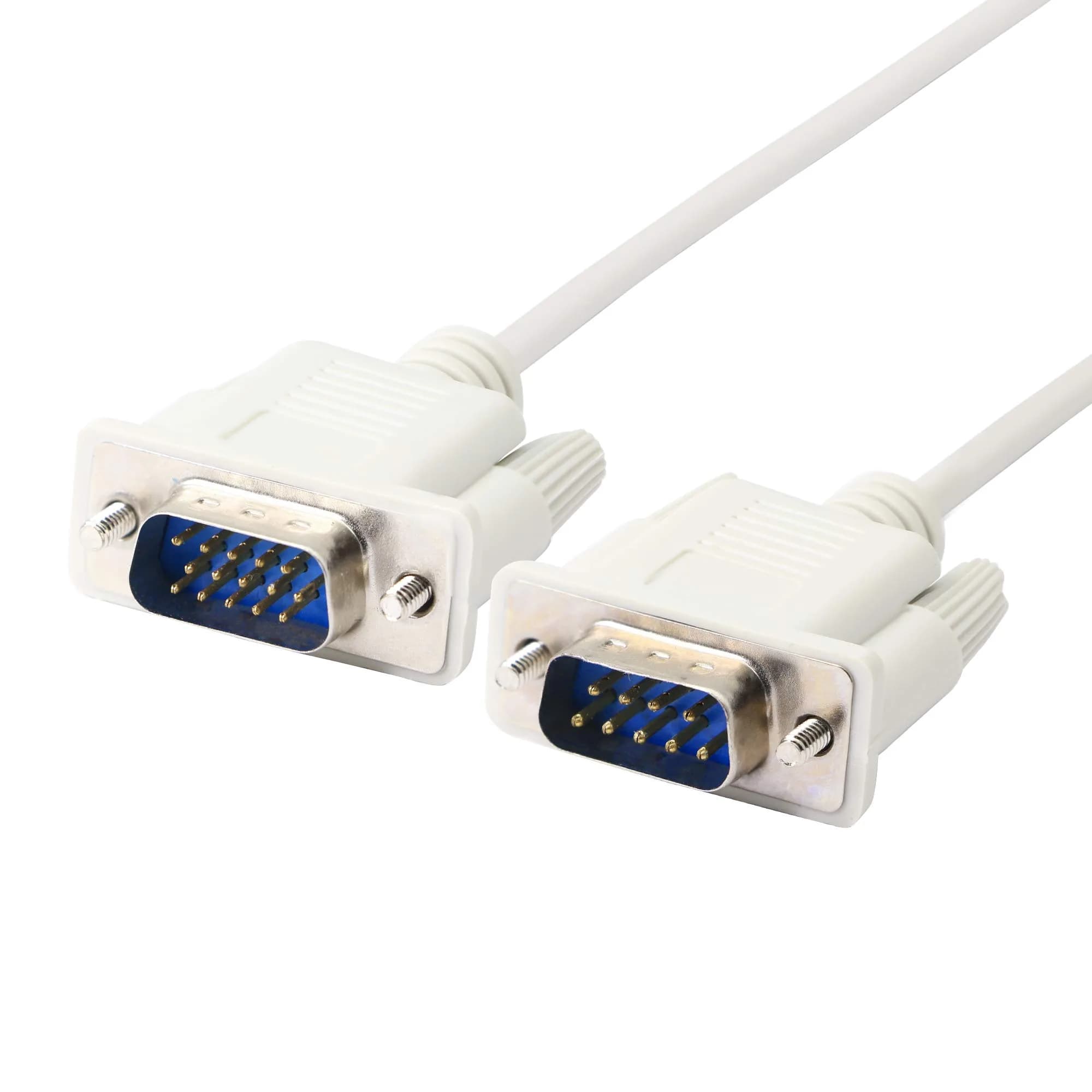 PNGKNYOCN 4.5 Feet DB 9 Pin to VGA Adapter Cable | RS232 to VGA Conversion for Computers & Printers — Black