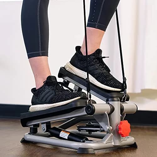 Sunny Health & Fitness Mini Stair Stepper w/Bands & Adjustable Step Height 16.2 lb (7.35 kg) thumbnail 7