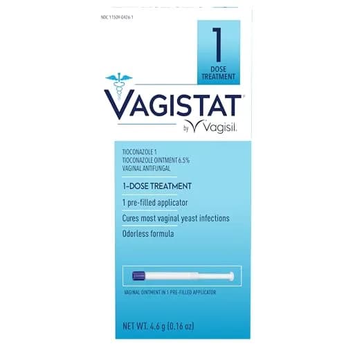 Vagisil Vagistat 1-Day Yeast Treatment 1 Pack | Single Dose Vaginal Antifungal thumbnail 1