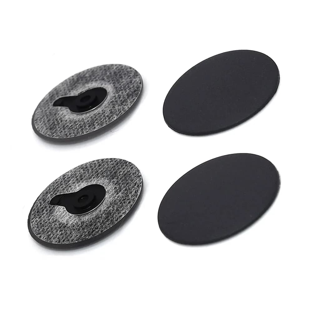 BINGKERS Rubber Feet Foot Pad Replacement Set for MacBook Pro 13" 15" Retina | Compatible with 2013-2015 Series — Black