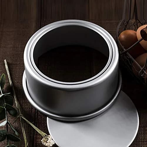 OUKEYI 10 Inch Round Cheesecake Pan with Removable Bottom | 25.4 cm (10 inches) Anodized Aluminum Baking Mold thumbnail 4