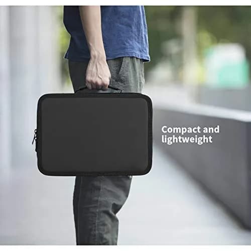 Segbeauty Barber Tool Bag, 30 x 21.5 x 8 cm | PU Leather Travel Makeup & Hair Kit Organizer thumbnail 7