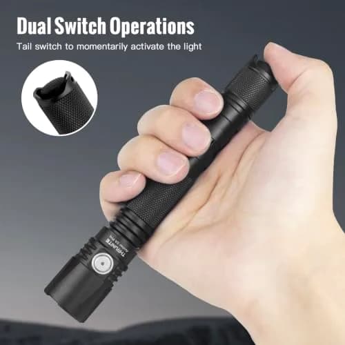 ThruNite Archer 2A Pro Flashlight 1020 Lumens 365M Long-Range Throw | Tactical, USB-C Rechargeable, IPX8 Waterproof thumbnail 8