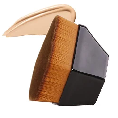 Daubigny Foundation Brush Iron Type for Face & Blush | Flawless Makeup Tool (Black) thumbnail 1