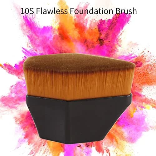 Daubigny Foundation Brush Iron Type for Face & Blush | Flawless Makeup Tool (Black) thumbnail 4