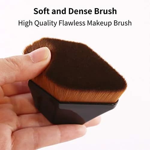 Daubigny Foundation Brush Iron Type for Face & Blush | Flawless Makeup Tool (Black) thumbnail 6