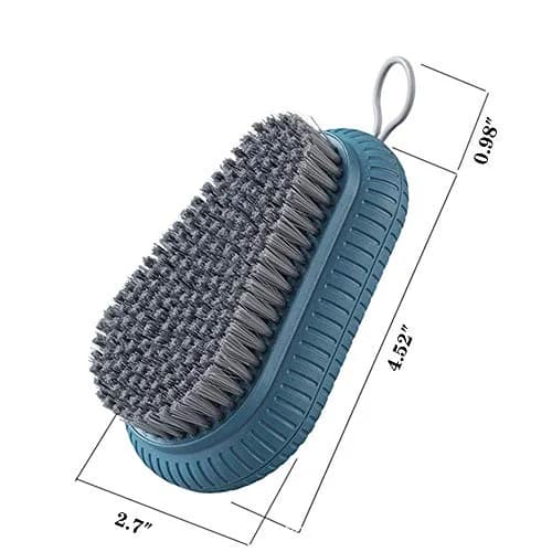 JIESHKE Scrub Brush | Soft Bristles for Laundry, Shoes & Household Cleaning | Blue thumbnail 5