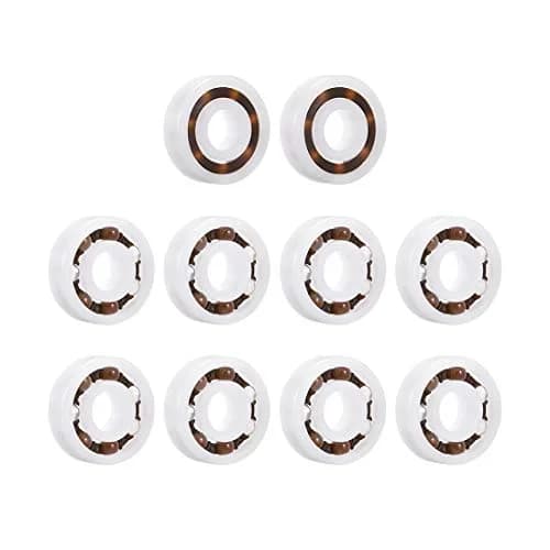 uxcell 6000 Plastic Bearings 10x26x8mm Glass Ball Nylon Cage | High-Speed, Self-Lubricating thumbnail 1