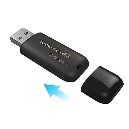 TEAMGROUP C175 64GB 3 Pack USB 3.2 Gen 1 Flash Drive | High-Speed Data Storage in Matte Black thumbnail 4