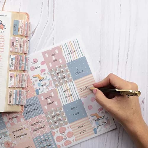 DiverseBee Laminated Bible Tabs for Girls, Kids & Women (Sweet) | Large Print, Durable, Easy Application thumbnail 8