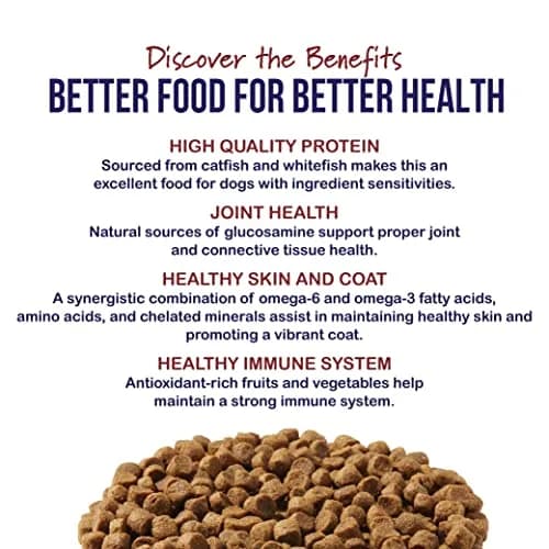 Best Breed Dr. Gary's Freshwater Recipe – Catfish & Whitefish Dry Dog Food 13 lb | Sensitive Skin & Stomach Formula thumbnail 3