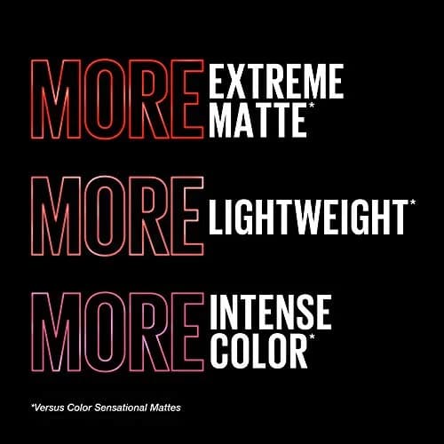 Maybelline Color Sensational Ultimatte Matte Lipstick 0.06oz | Non-Drying, Intense Magenta Pink thumbnail 5