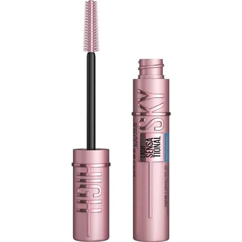 Maybelline Lash Sensational Sky High Waterproof Mascara Makeup, Brownish Black | Volumizing, Lengthening, Defining, Curling, Multiplying, Buildable Formula thumbnail 1
