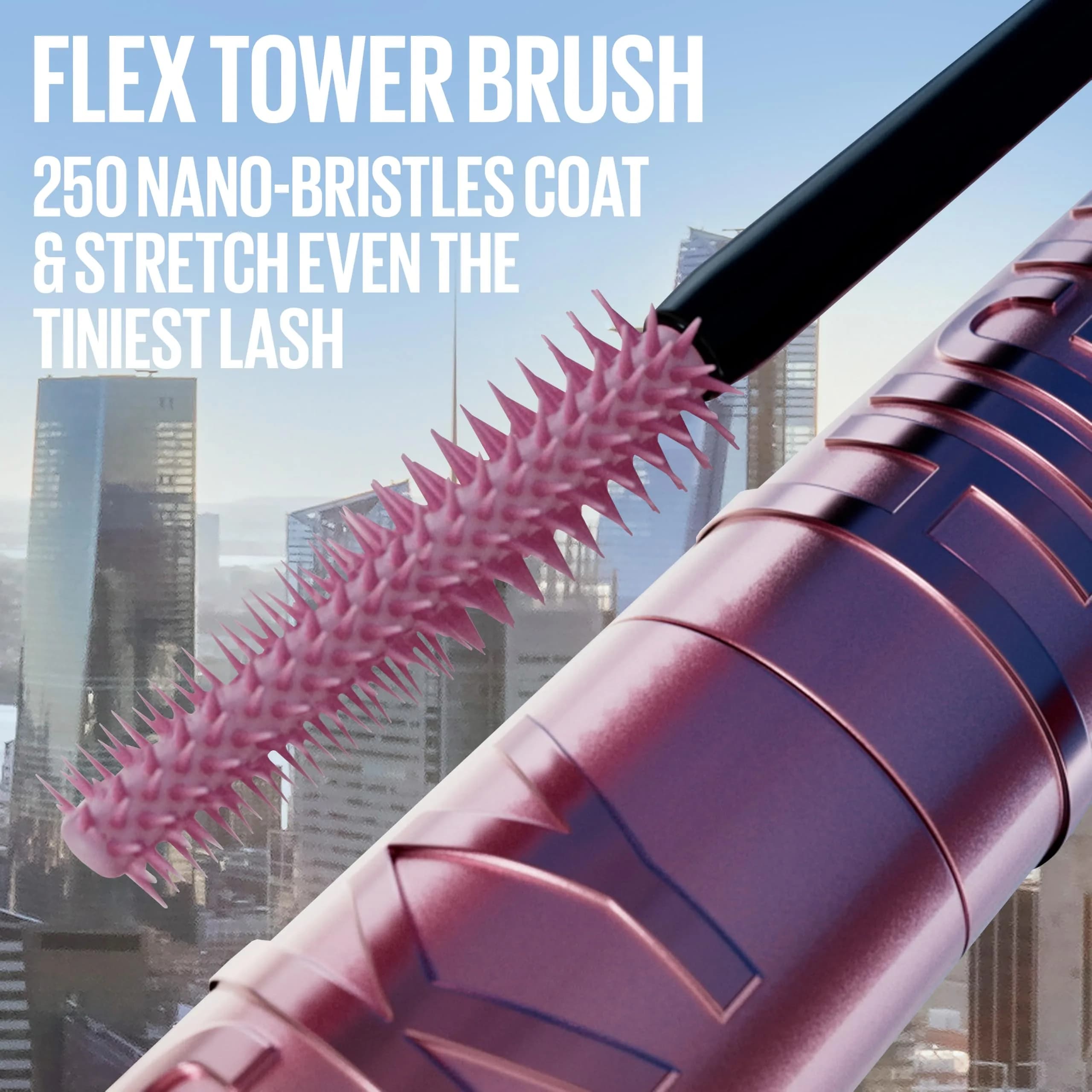 Maybelline Lash Sensational Sky High Mascara in Brownish Black - Achieve Voluminous & Lengthened Lashes - view 6