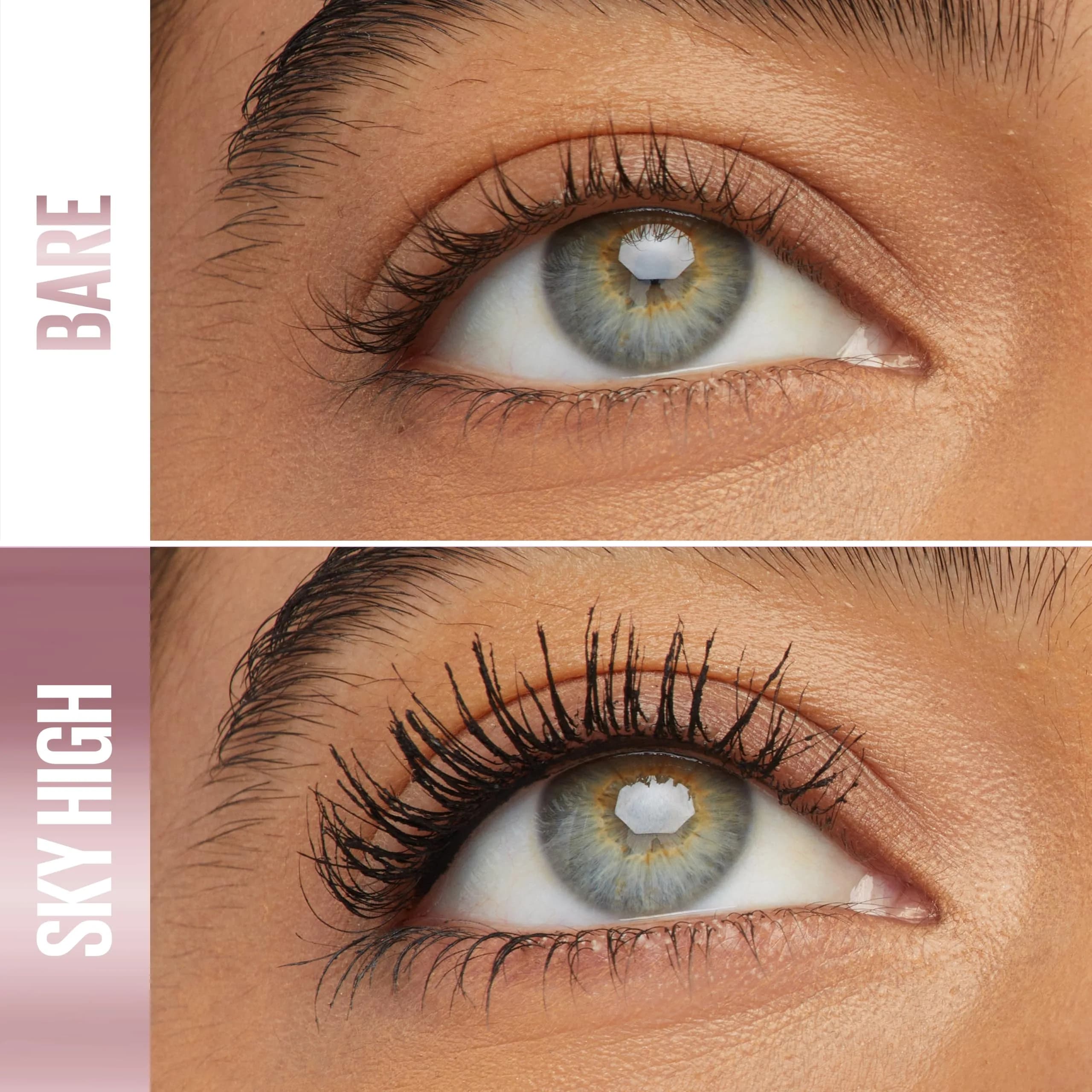 Maybelline Lash Sensational Sky High Mascara in Brownish Black - Achieve Voluminous & Lengthened Lashes - view 3
