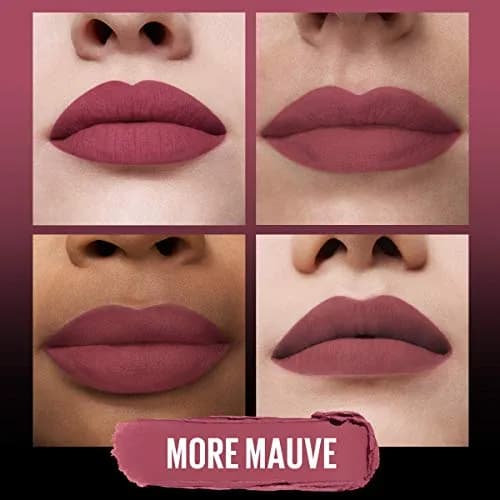 Maybelline Color Sensational Ultimatte Matte Lipstick 0.06oz | Intense, Non-Drying, Mauve Shade thumbnail 3