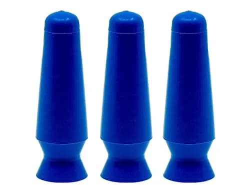 DMV Scleral Cup Contact Lens Applicator Tool 3 Pack (Cobalt) | FDA Approved, Made in USA thumbnail 1