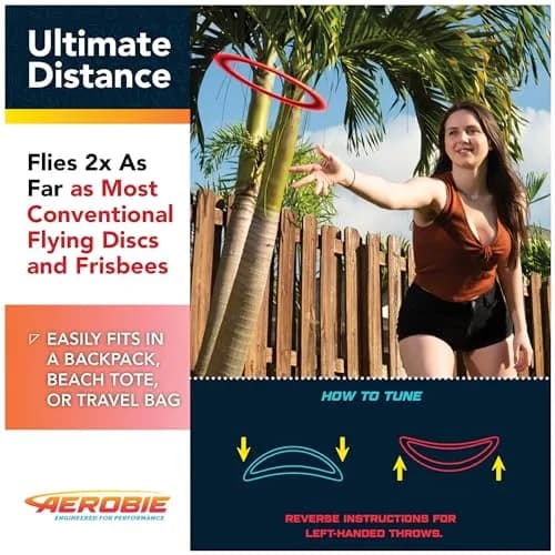 Aerobie Pro Ring Flying Disc 14-inch | World Record Distance Outdoor Toy thumbnail 4