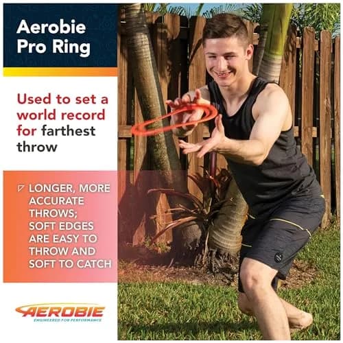 Aerobie Pro Ring Flying Disc 14-inch | World Record Distance Outdoor Toy thumbnail 3