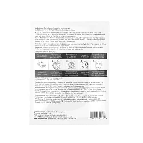 NEOSTRATA Restore Hyaluronic Acid Biocellulose Face Mask | Hydrating & Plumping for Dry, Sensitive Skin thumbnail 7
