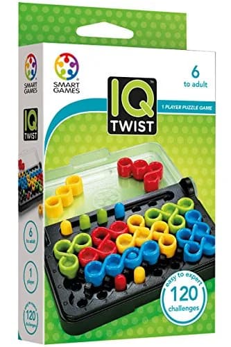 SmartGames IQ Bundles Color Series: IQ Twist & IQ XOXO | 240 Challenges for Ages 6-Adult thumbnail 3