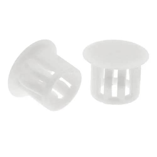 suiwotin 60PCS 10mm (3/8") White Hole Plugs Plastic | Durable Furniture & Hardware Cover thumbnail 3
