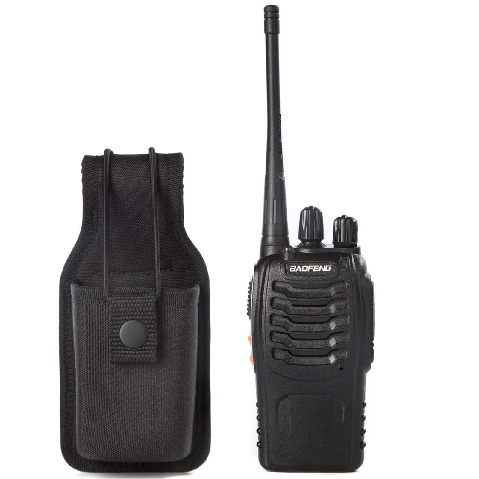 LUITON Radio Holder Holster 2-Pack | Nylon Pouch for Duty Belt with Zipper Closure - view 6