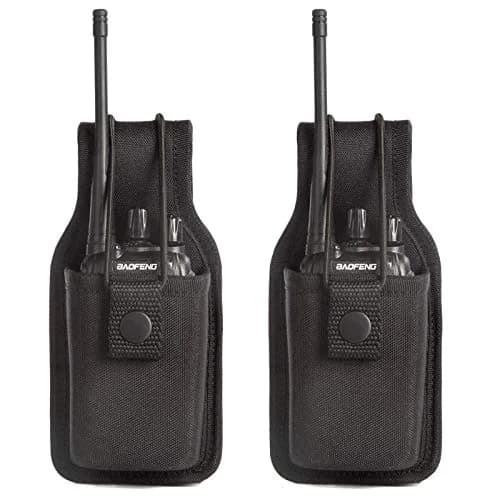 LUITON Radio Holder Holster 2-Pack | Nylon Pouch for Duty Belt with Zipper Closure thumbnail 1