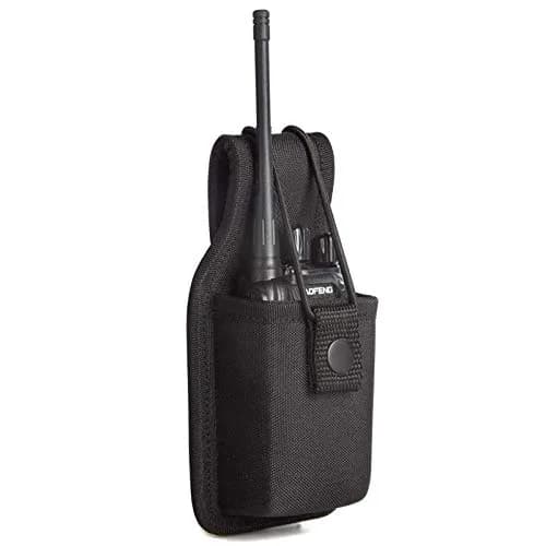 LUITON Radio Holder Holster 2-Pack | Nylon Pouch for Duty Belt with Zipper Closure thumbnail 2