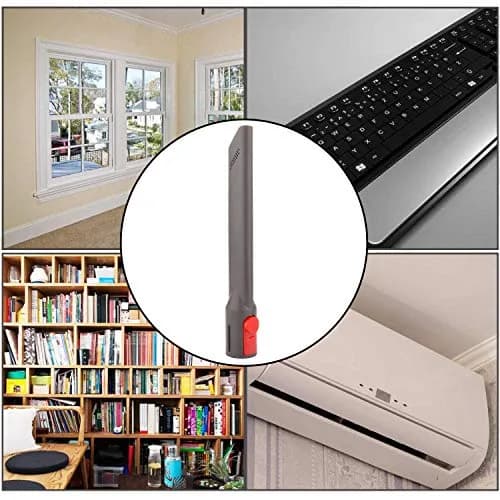 Fullclean Extension Hose and Crevice Tool for Dyson V15 V12 V11 V10 V8 V7 | 162 cm (63 inches) Flexible Hose & Corner Cleaner thumbnail 5