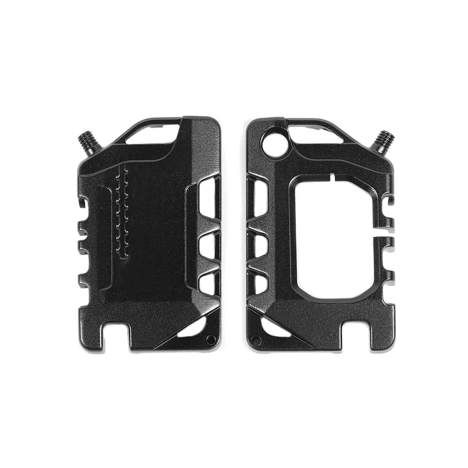 RT-TCZ Black Aluminum Alloy Key Fob Case Cover for Jeep Wrangler JL JLU Gladiator | Heavy Duty Protection - main product image