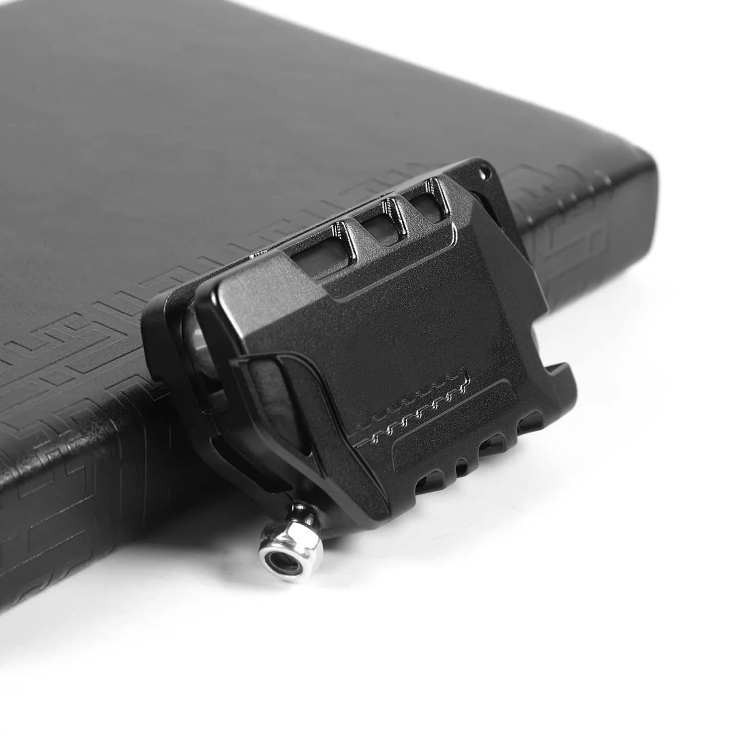 RT-TCZ Black Aluminum Alloy Key Fob Case Cover for Jeep Wrangler JL JLU Gladiator | Heavy Duty Protection - view 7