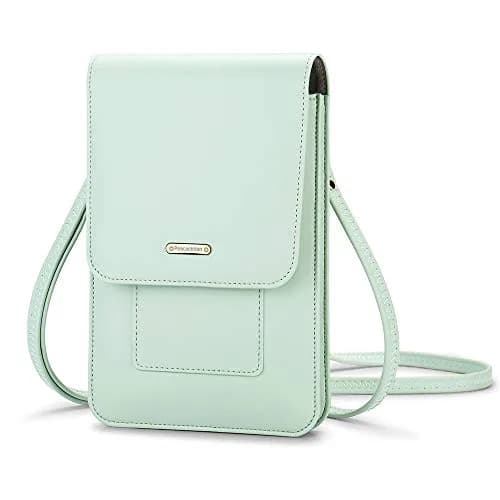 Peacocktion Small Crossbody Bag for Women | RFID Travel Cell Phone Wallet with Card Slots thumbnail 1