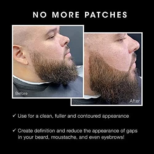 Pacinos Beard Pencil Filler Black | Fills Patchy Areas & Defines Lines thumbnail 2