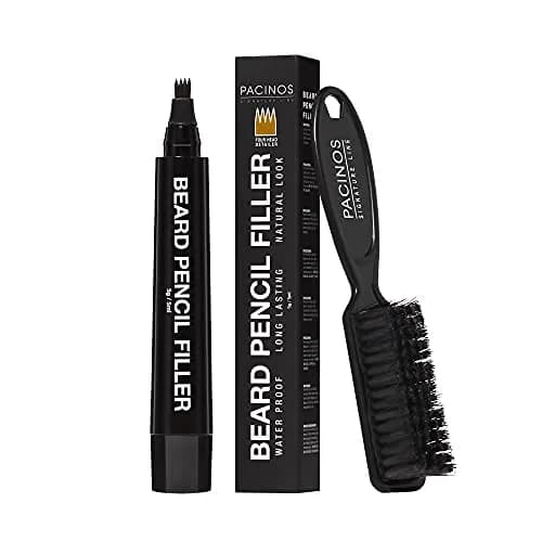 Pacinos Beard Pencil Filler Light Brown | Waterproof, Natural Finish, Moustache (10g / 0.35oz) thumbnail 1