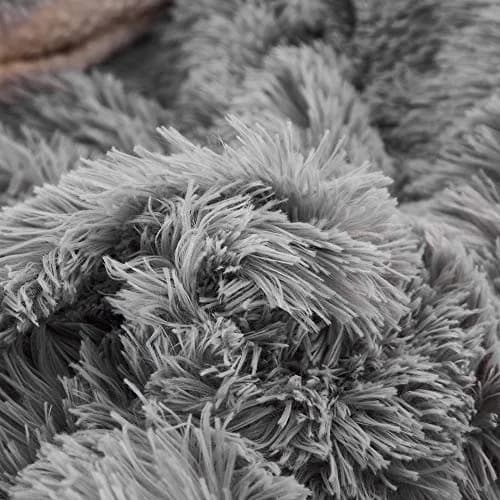 Flysheep Faux Fur Twin Comforter Set 68"x86" | Ultra Soft Reversible Bedding for Winter & Summer thumbnail 4