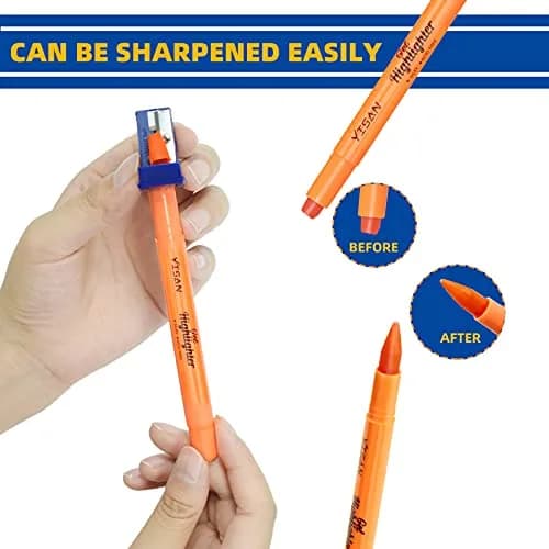 YISAN Gel Bible Highlighters 8 Assorted Colors | No Bleed Through Paper thumbnail 5