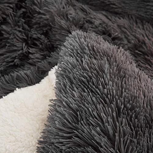 Flysheep Faux Fur Comforter Set King Size | Ultra Soft & Warm Bedding for Winter & All Seasons thumbnail 6