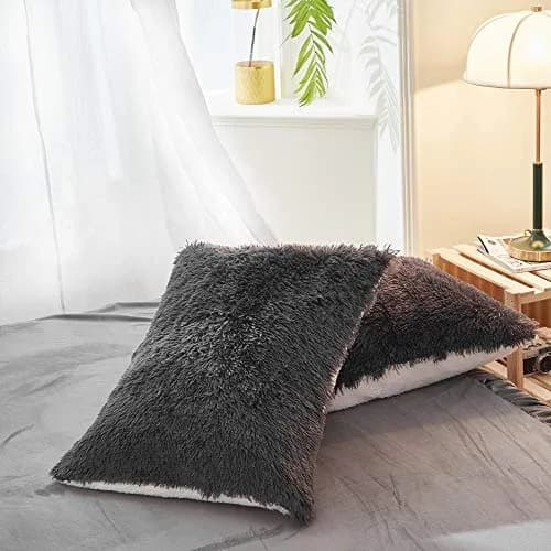 Flysheep Faux Fur Comforter Set King Size | Ultra Soft & Warm Bedding for Winter & All Seasons thumbnail 8