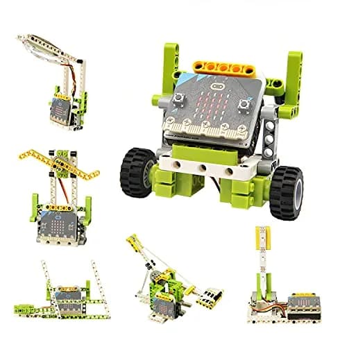 EF ELECFREAKS Ring:bit 6-in-1 Starter Kit with 200+ Building Blocks | Programmable Makecode Coding Learning Kit thumbnail 1