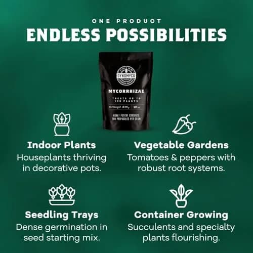 DYNOMYCO Mycorrhizal Fungi Inoculant 340g | Boosts Root Growth & Harvests thumbnail 6