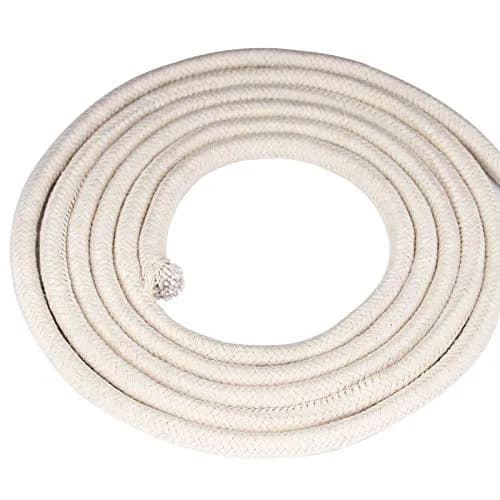 HOZEON Cotton Rope 3/8 Inch x 164 Feet | Heavy Duty Natural Cotton Cord for Crafts & Decor thumbnail 5