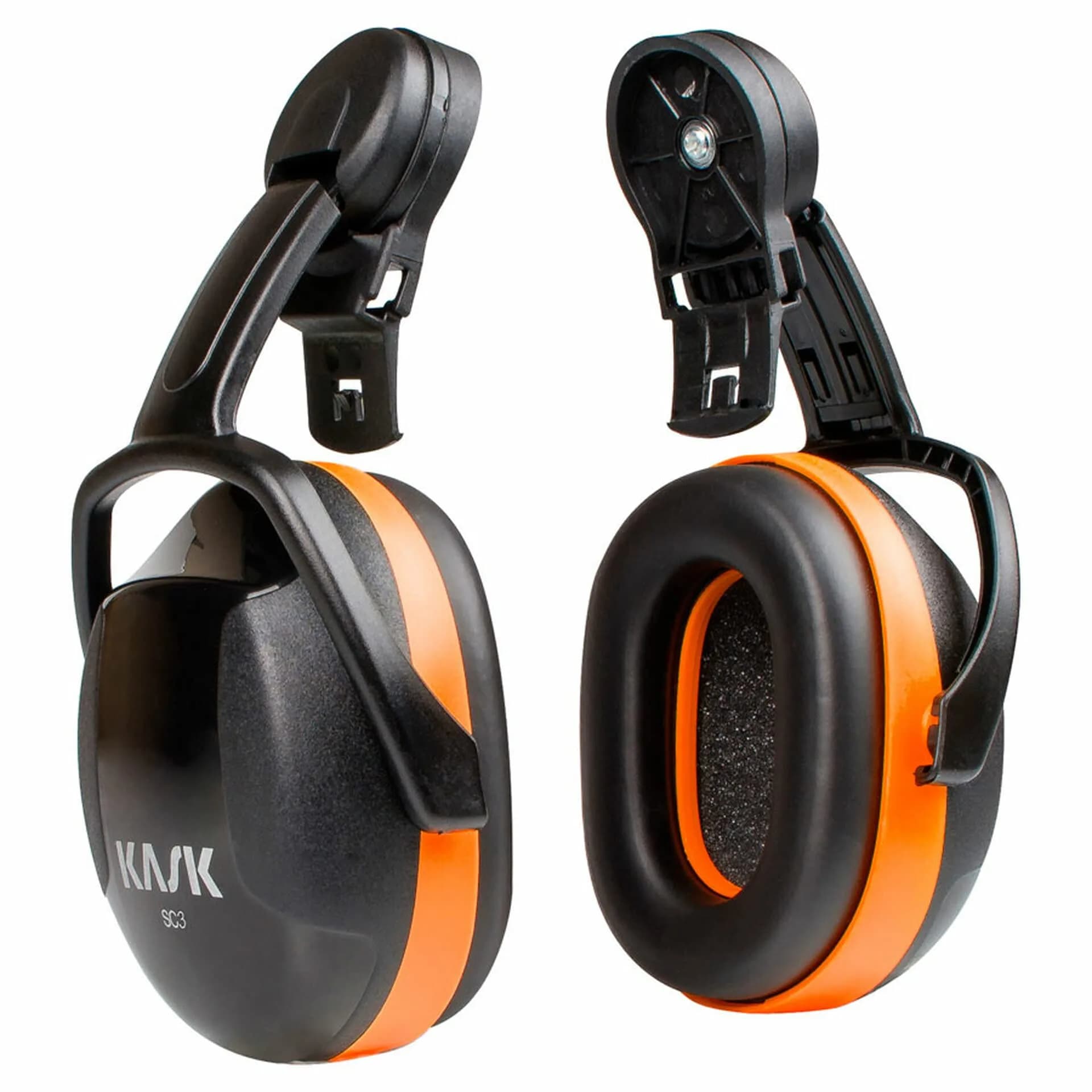 Kask SC3 Orange Ear Defenders | Fits Super Plasma & Zenith Helmets | Protects 27dB - main product image