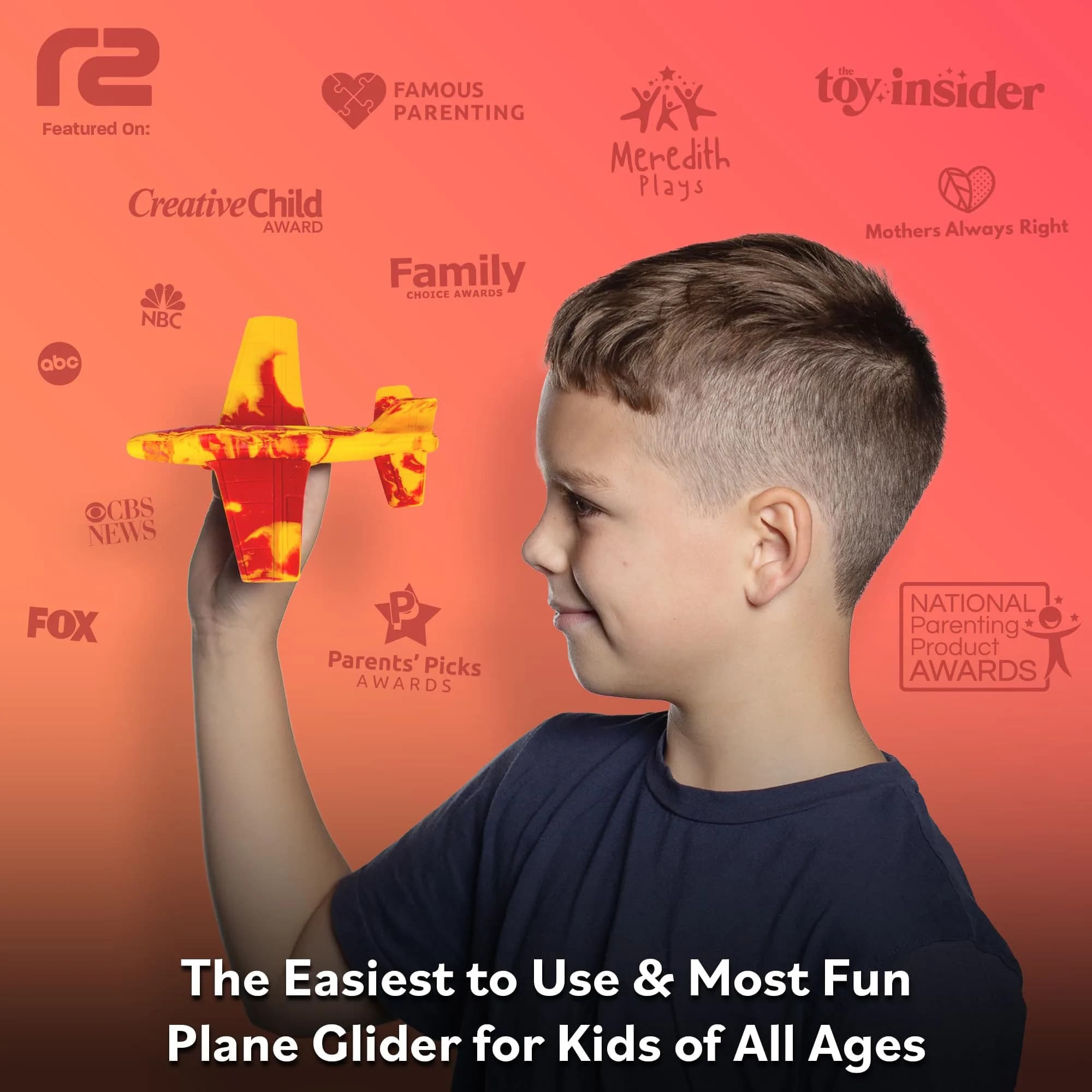 Refresh Sports EVA Foam Glider Plane for Kids | Outdoor Toys for Ages 4+ Year Old Boys & Girls - view 2