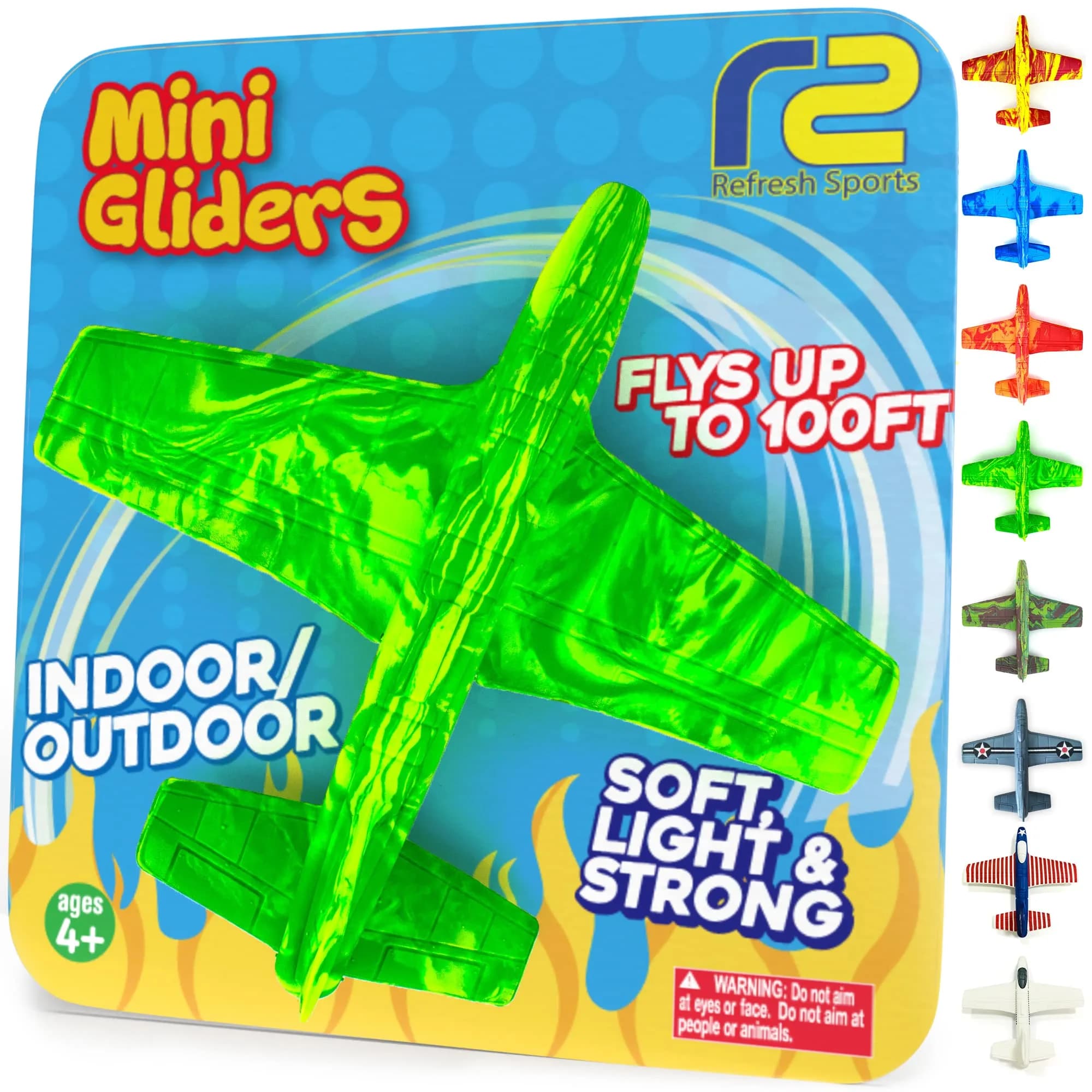 Refresh Sports EVA Foam Airplane Glider | Outdoor Play Toy for Kids Ages 3-9 - main product image