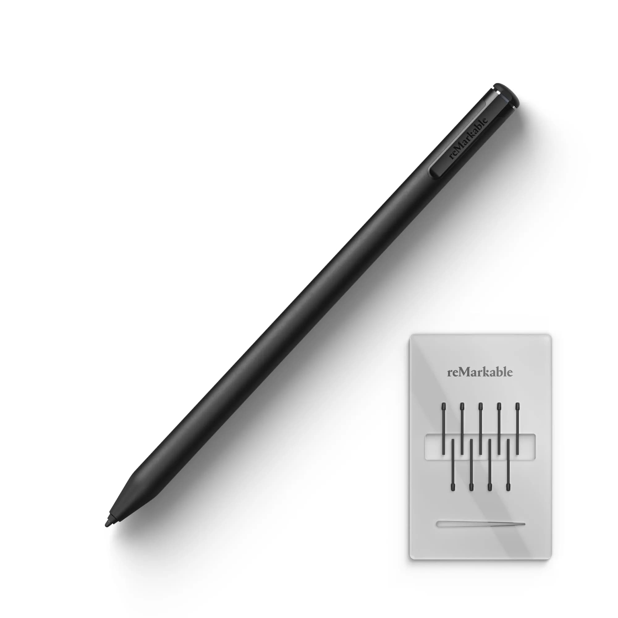 reMarkable Marker Plus with Eraser & 9 Felt Tips | Tilt & Pressure Sensitive Stylus - main product image