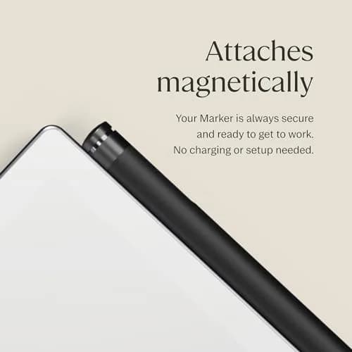 reMarkable Marker Plus with Eraser & 9 Felt Tips | Tilt & Pressure Sensitive Stylus thumbnail 4