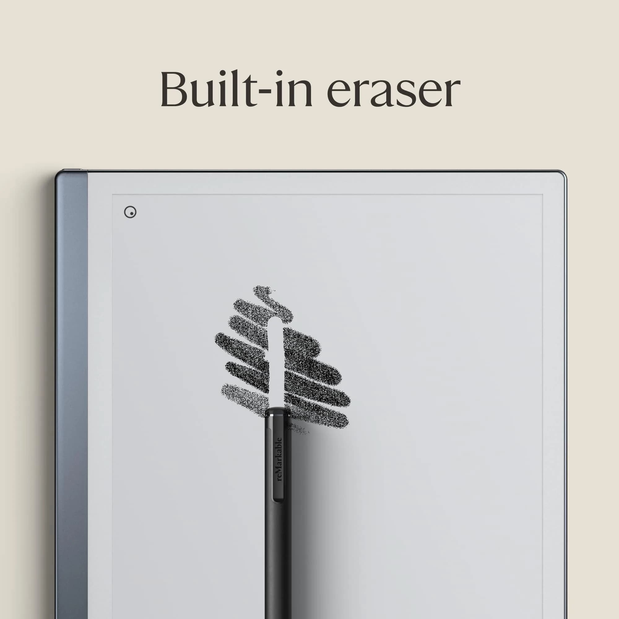 reMarkable Marker Plus with Eraser & 9 Felt Tips | Tilt & Pressure Sensitive Stylus - view 3